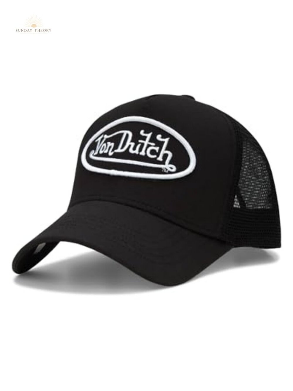 Von Dutch Retro Snapback Trucker Hat - Mesh Baseball Cap for Men Women